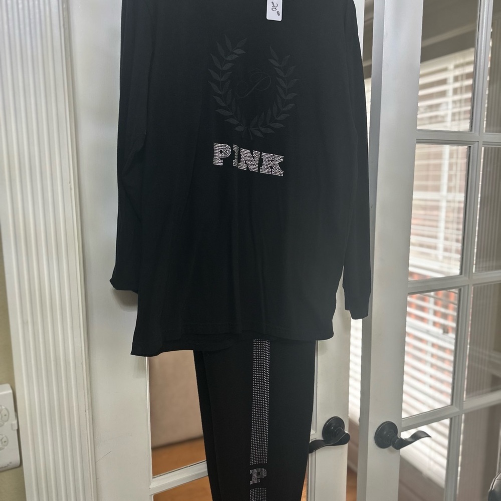 PINK Victoria's Secret Black Apparel